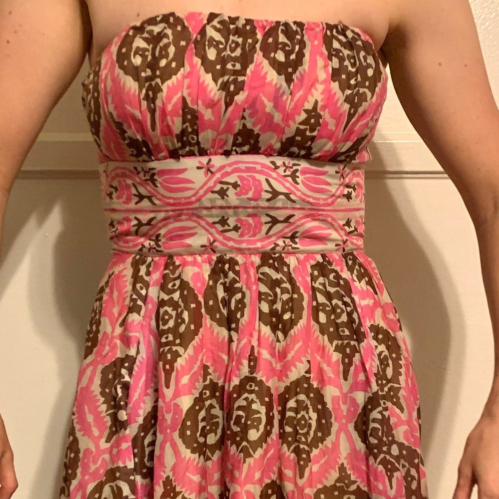 Anthropologie strapless Tracy Reese dress